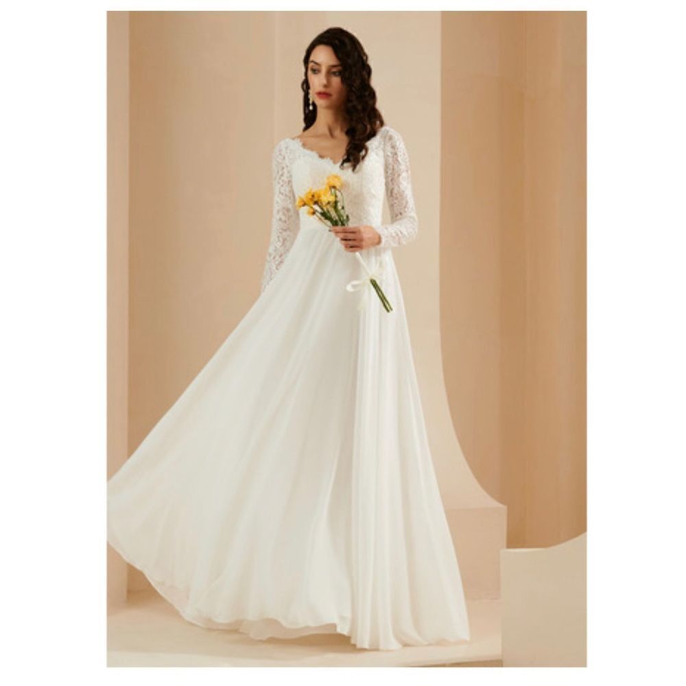 NWT JJs house wedding dress lace top size 12/14